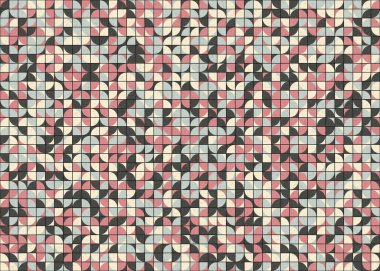 soyut geometrik model vektör çizimi