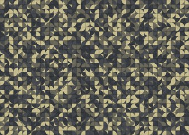 soyut geometrik model vektör çizimi