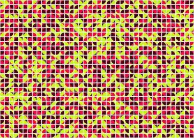 soyut geometrik model vektör çizimi