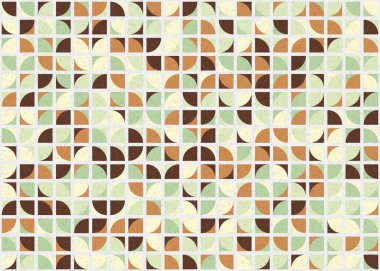 soyut geometrik model vektör çizimi