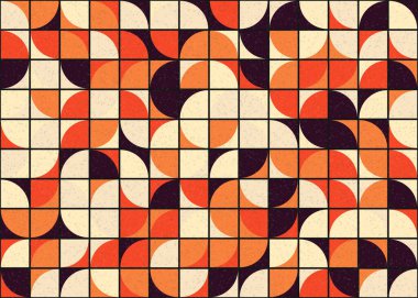 soyut geometrik model vektör çizimi