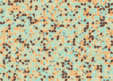 soyut geometrik model vektör çizimi