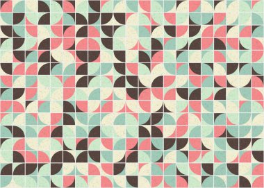 soyut geometrik model vektör çizimi