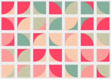 soyut geometrik model vektör çizimi