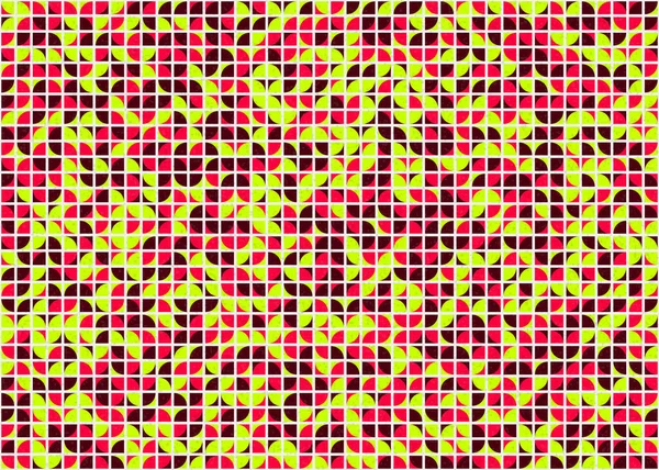 soyut geometrik model vektör çizimi