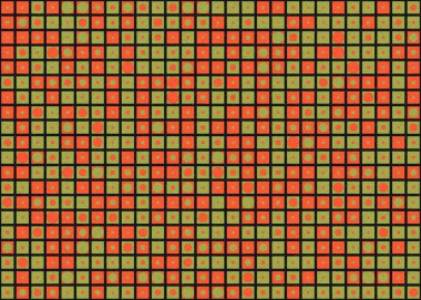 Soyut Geometrik Desen, üretken hesaplama sanatı çizimi