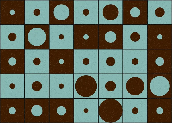 Patrón Geométrico Abstracto Ilustración Arte Computacional Generativo — Archivo Imágenes Vectoriales