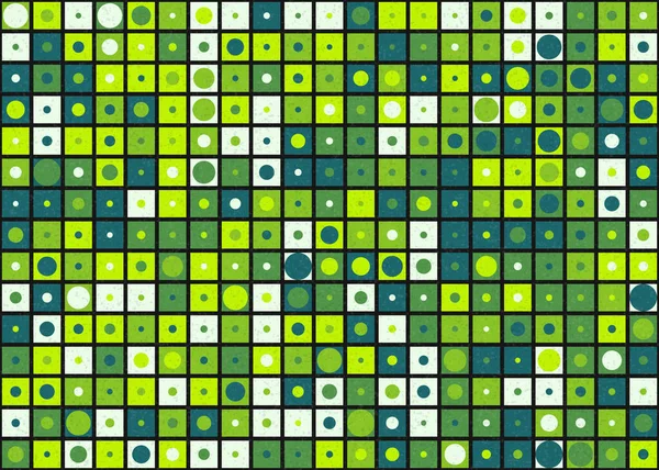 Abstrakcyjny Geometryczny Wzór Generatywna Sztuka Obliczeniowa Ilustracja — Wektor stockowy