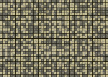 Soyut Geometrik Desen, üretken hesaplama sanatı çizimi