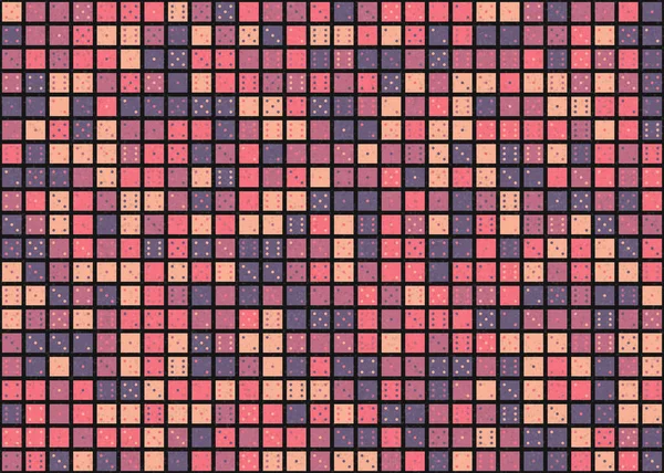 Resumen Del Patrón Geométrico Ilustración Arte Computacional Generativo — Archivo Imágenes Vectoriales