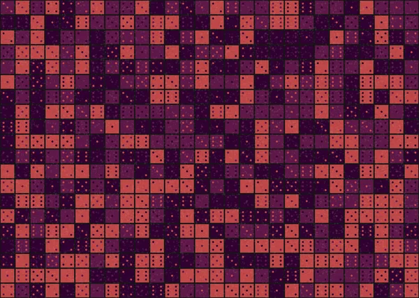 Resumen Del Patrón Geométrico Ilustración Arte Computacional Generativo — Archivo Imágenes Vectoriales