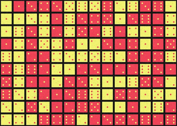 Resumen Del Patrón Geométrico Ilustración Arte Computacional Generativo — Vector de stock