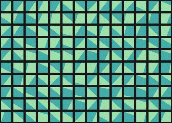 Abstrakte Geometrische Muster Generative Computergestützte Kunstillustration — Stockvektor