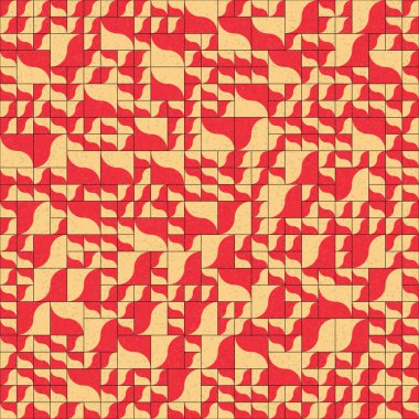 Soyut geometrik desen. vektör illüstrasyonu     