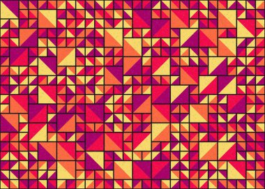 Soyut geometrik desen. vektör illüstrasyonu 