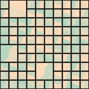 Soyut geometrik desen. vektör illüstrasyonu     