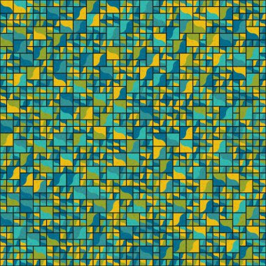 Soyut geometrik desen. vektör illüstrasyonu     