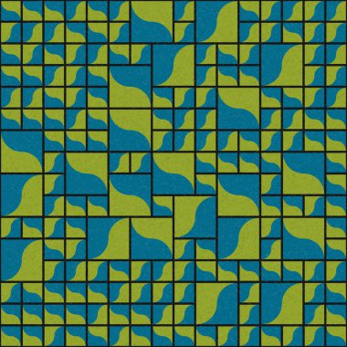 Soyut geometrik desen. vektör illüstrasyonu     