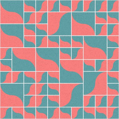 Soyut geometrik desen. vektör illüstrasyonu     