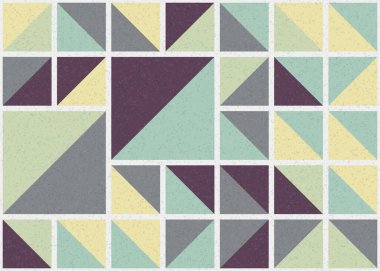 Soyut geometrik desen. vektör illüstrasyonu     