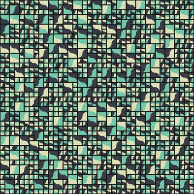 Soyut geometrik desen. vektör illüstrasyonu 