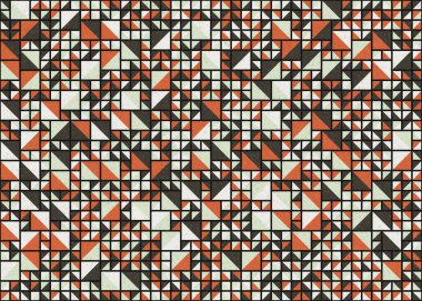 Soyut geometrik desen. vektör illüstrasyonu 