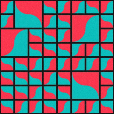 Soyut geometrik desen. vektör illüstrasyonu     