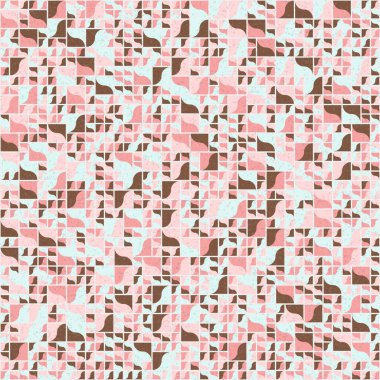 Soyut geometrik desen. vektör illüstrasyonu     