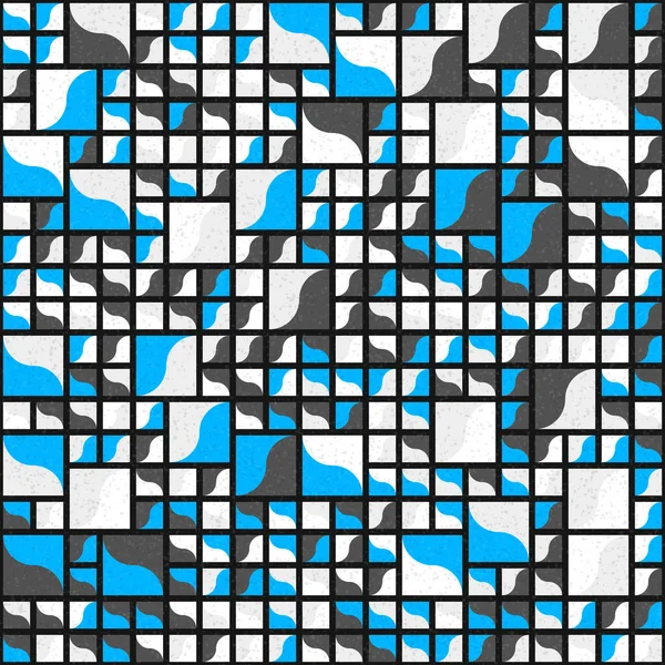 Patrón Geométrico Abstracto Ilustración Vectorial — Vector de stock