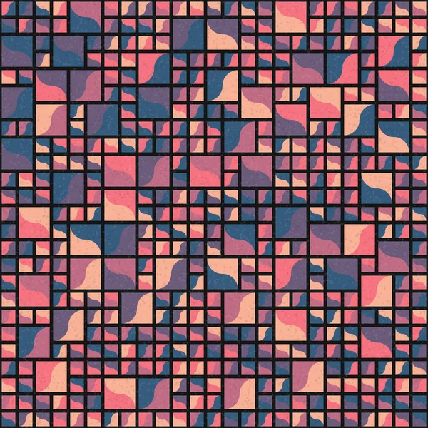 Abstrakte Geometrische Muster Vektorillustration — Stockvektor