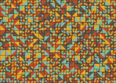 Soyut geometrik desen. vektör illüstrasyonu     