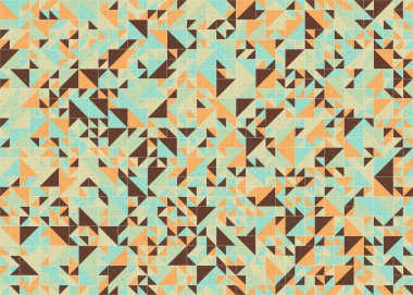 Soyut geometrik desen. vektör illüstrasyonu     