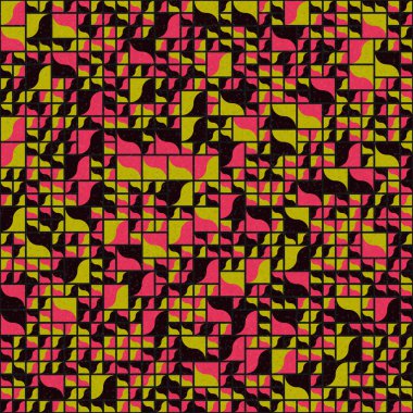 Soyut geometrik desen. vektör illüstrasyonu     