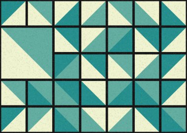 Soyut geometrik desen. vektör illüstrasyonu     