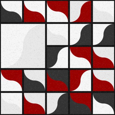 Soyut geometrik desen. vektör illüstrasyonu     