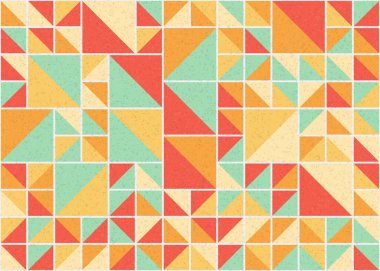 Soyut geometrik desen. vektör illüstrasyonu     