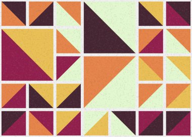 Soyut geometrik desen. vektör illüstrasyonu     