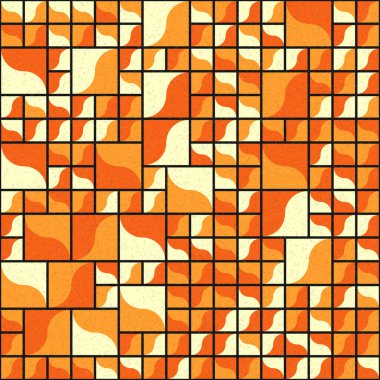 Soyut geometrik desen. vektör illüstrasyonu     