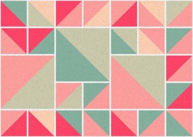 Soyut geometrik desen. vektör illüstrasyonu     