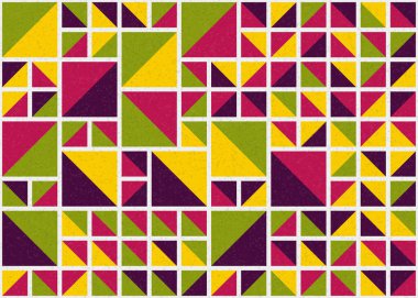 Soyut geometrik desen. vektör illüstrasyonu     