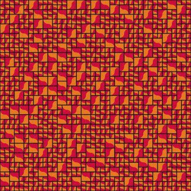 Soyut geometrik desen. vektör illüstrasyonu     