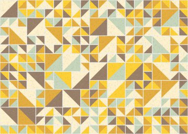 Soyut geometrik desen. vektör illüstrasyonu     