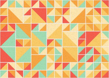 Soyut geometrik desen. vektör illüstrasyonu     