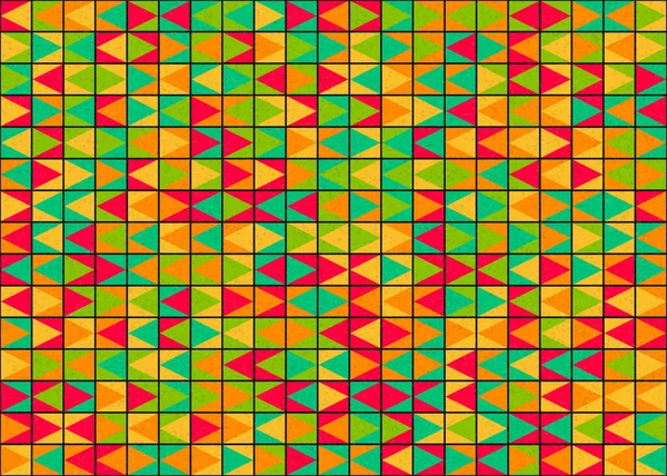 Abstrakte Geometrische Muster Generative Computergestützte Kunstillustration — Stockvektor