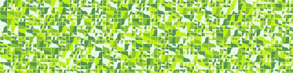 Abstrakte Geometrische Muster Generative Computergestützte Kunstillustration — Stockvektor