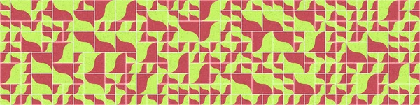 Abstrakte Geometrische Muster Generative Computergestützte Kunstillustration — Stockvektor