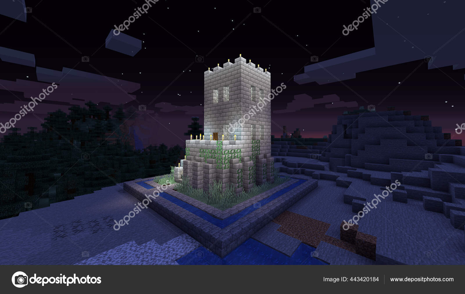 Minecraft Game Fevereiro 2020 Amostra Simplesmente Casa Madeira Minecraft  Jogo — Fotografia de Stock Editorial © Yuriy_Vlasenko #447316581