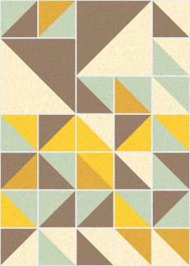 Soyut geometrik desen, sanat çizimi