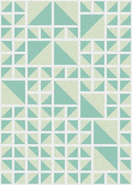 Soyut geometrik desen, sanat çizimi