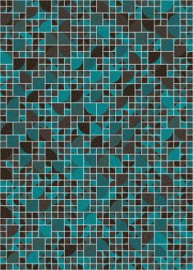 Soyut geometrik desen, sanat çizimi